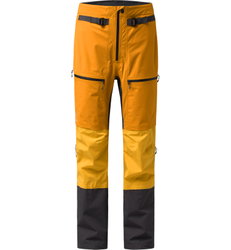 Haglöfs L.I.M Touring PROOF Pant W – Pantaloni impermeabili pentru tură de schi - Galben Sunny Yellow/Desert Yellow