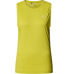 Haglöfs L.I.M Tempo Trail Tank W – Maiou de alergare trail - Verde Aurora