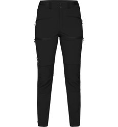 Haglöfs Rugged Slim Pant W – Pantaloni softshell outdoor - Negru True Black