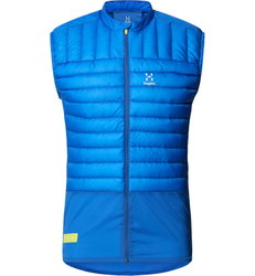Haglöfs L.I.M Intense Trail Down Vest – Vestă din puf pentru alergare montană - Albastru Electric Blue