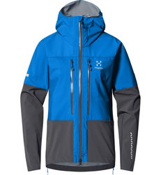 Haglöfs L.I.M Hybrid Touring Hood W – Geacă hibridă pentru tură de schi - Albastru Electric Blue/Tarn Blue