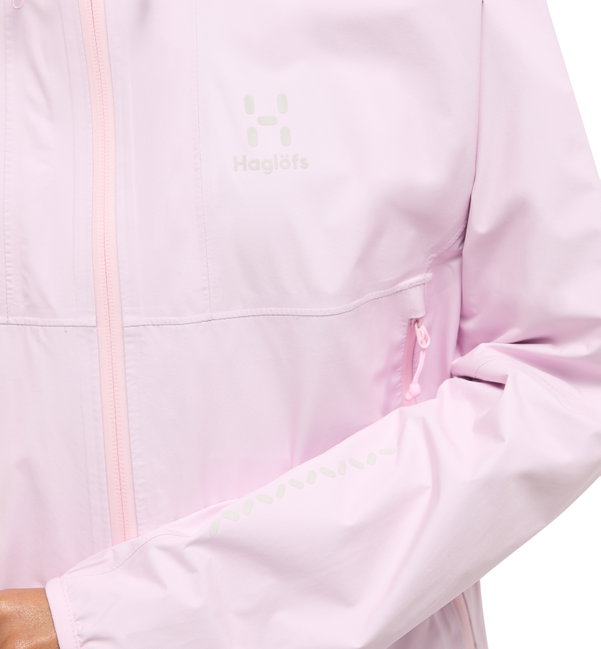 Haglöfs L.I.M GTX Jacket W – Geacă GORE-TEX Paclite ultraușoară - Roz Fresh Pink