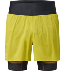 Haglöfs L.I.M Intense Trail 2-in-1 Shorts – Pantaloni scurți 2 în 1 de alergare montană - Verde