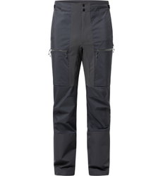 Haglöfs L.I.M Hybrid Touring Pant – Pantaloni hibrizi pentru tură de schi - Gri închis Magnetite