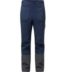 Haglöfs L.I.M Hybrid Touring Pant – Pantaloni hibrizi pentru tură de schi - Albastru închis Tarn Blue