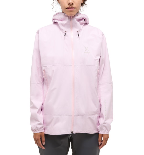 Haglöfs L.I.M GTX Jacket W – Geacă GORE-TEX Paclite ultraușoară - Roz Fresh Pink