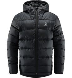 Haglöfs Bield Down Hood – Geacă din puf cu glugă - Negru True Black