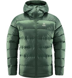 Haglöfs Bield Down Hood – Geacă din puf cu glugă - Verde închis Fjell Green
