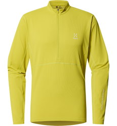 Haglöfs L.I.M Tempo Trail Halfzip – Bluză de alergare trail cu fermoar scurt - Verde Aurora