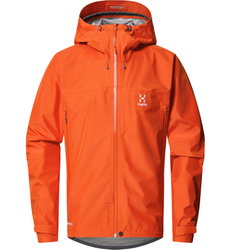 Haglöfs ROC Flash GTX Jacket – Geacă GORE-TEX pentru munte - Portocaliu Habanero
