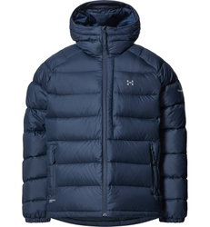 Haglöfs Rosson Down Hood – Geacă din puf cu glugă - Albastru închis Tarn Blue