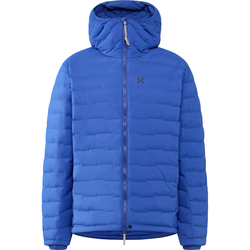 Haglöfs Spitz Down Hood – Geacă din puf elastică cu glugă - Albastru Northern Blue