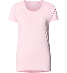 Haglöfs Ridge Hike Tee W – Tricou tehnic de drumeție - Roz Fresh Pink