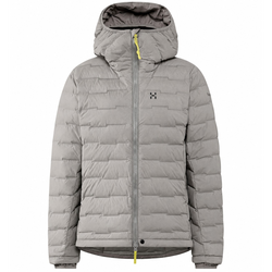 Haglöfs Spitz Down Hood W – Geacă din puf elastică cu glugă - Gri Stone Brick