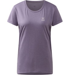 Haglöfs Ridge Hike Tee W – Tricou tehnic de drumeție - Mov Purple Fog