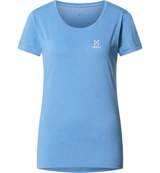 Haglöfs Ridge Hike Tee W – Tricou tehnic de drumeție - Albastru deschis Sky Blue