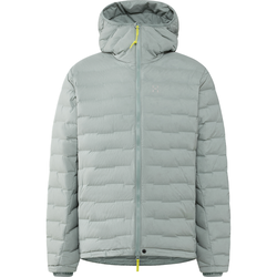 Haglöfs Spitz Down Hood – Geacă din puf elastică cu glugă - Verde Dew Green
