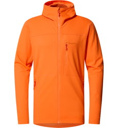 Haglöfs Rosson Mid Hood – Hanorac strat intermediar - Portocaliu