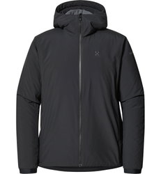 Haglöfs Mimic Alert Hood – Geacă izolată Mimic cu glugă - Negru True Black