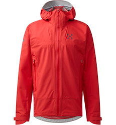 Haglöfs L.I.M Airak 2,5L Jacket – Geacă impermeabilă ultraușoară 2,5 straturi - Roșu Tech Red