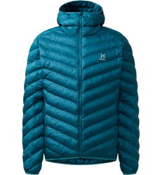 Haglöfs Särna Mimic Hood – Geacă izolată Mimic cu glugă - Albastru Deep Teal