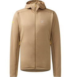 Haglöfs L.I.M Mid Multi Hood – Hanorac strat intermediar - Maro Oak Brown