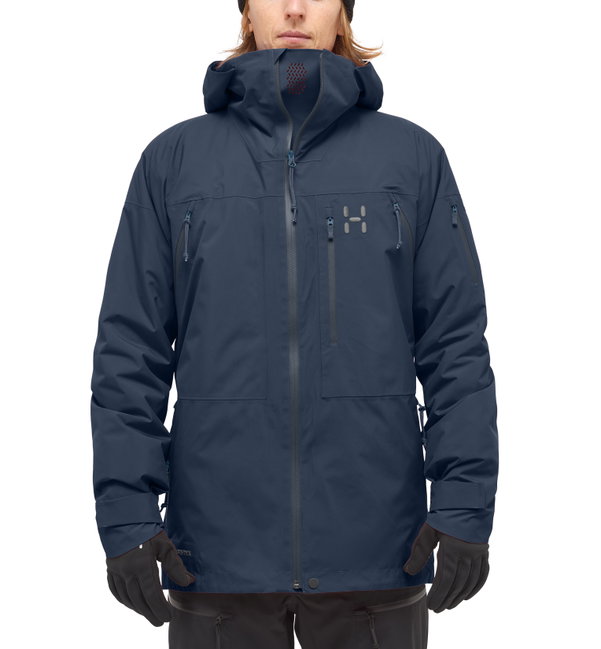 Haglöfs Latnja GTX Insulated Jacket – Geacă de schi izolată GORE-TEX - Albastru închis Tarn Blue