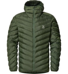 Haglöfs Särna Mimic Hood – Geacă izolată Mimic cu glugă - Verde Seaweed Green