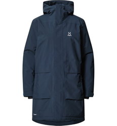 Haglöfs Salix PROOF Mimic Parka W – Parka izolată impermeabilă - Albastru închis Tarn Blue