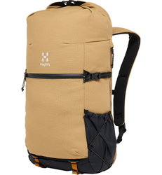 Haglöfs Ardos Rolltop 22 – Rucsac rolltop 22 L - Bej Cinnamon Brown/True Black