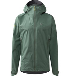 Haglöfs L.I.M Airak 2,5L Jacket – Geacă impermeabilă ultraușoară 2,5 straturi - Verde Chlorophyll Green