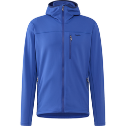 Haglöfs Rosson Mid Hood – Hanorac strat intermediar - Albastru Northern Blue