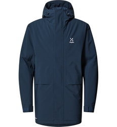 Haglöfs Salix PROOF Mimic Parka – Parka izolată impermeabilă - Albastru închis Tarn Blue