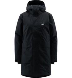 Haglöfs Salix PROOF Mimic Parka W – Parka izolată impermeabilă - Negru True Black