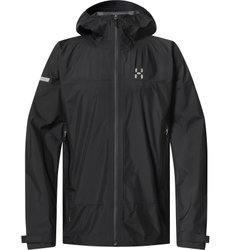 Haglöfs L.I.M Airak 2,5L Jacket – Geacă impermeabilă ultraușoară 2,5 straturi - Negru True Black