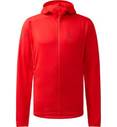 Haglöfs L.I.M Mid Multi Hood – Hanorac strat intermediar - Roșu Tech Red