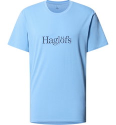 Haglöfs Outsiders Tee – Tricou din bumbac - Albastru deschis Sky Blue