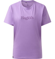 Haglöfs Outsiders Tee W – Tricou din bumbac - Mov Purple Ice