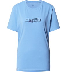 Haglöfs Outsiders Tee W – Tricou din bumbac - Albastru deschis Sky Blue