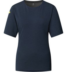 Haglöfs L.I.M Ridge Tee W – Tricou tehnic ușor - Albastru închis Tarn Blue