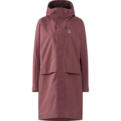 Haglöfs Aria Proof Parka W – Parka impermeabilă - Roz Misty Mauve