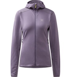 Haglöfs L.I.M Mid Multi Hood W – Hanorac strat intermediar - Mov Purple Fog