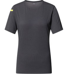 Haglöfs L.I.M Ridge Tee W – Tricou tehnic ușor - Negru True Black