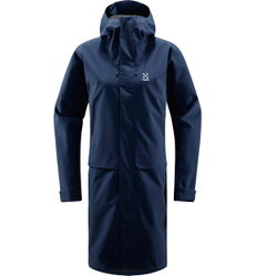Haglöfs Aria Proof Parka W – Parka impermeabilă - Albastru închis Tarn Blue