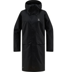 Haglöfs Aria Proof Parka W – Parka impermeabilă - Negru True Black