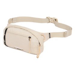 Haglöfs Tight Hip Pack 1 – Borsetă 1 L - Bej Chalk Beige/True Black