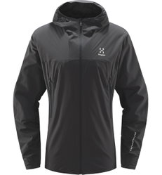 Haglöfs L.I.M Alpha II Hood – Geacă izolată ușoară cu glugă - Negru True Black