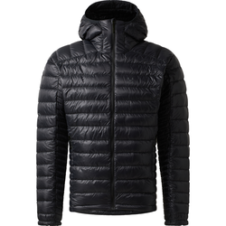 Haglöfs L.I.M Down II Hood – Geacă din puf ultraușoară cu glugă - Negru True Black