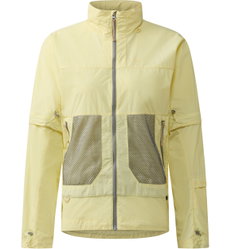 Haglöfs Solis Zip Off Jacket W – Geacă modulară cu mâneci detașabile - Galben Yellow Rise