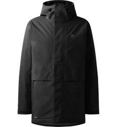 Haglöfs Salix Proof Mimic II Parka – Parka izolată impermeabilă - Negru True Black